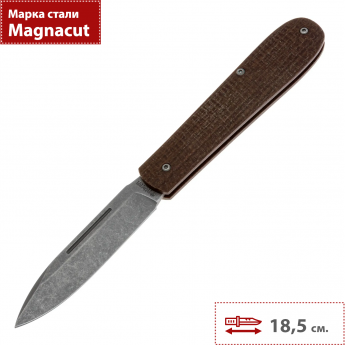 Складной нож BOKER MANUFAKTUR SOLINGEN COFFIN JUTE MICARTA 112946